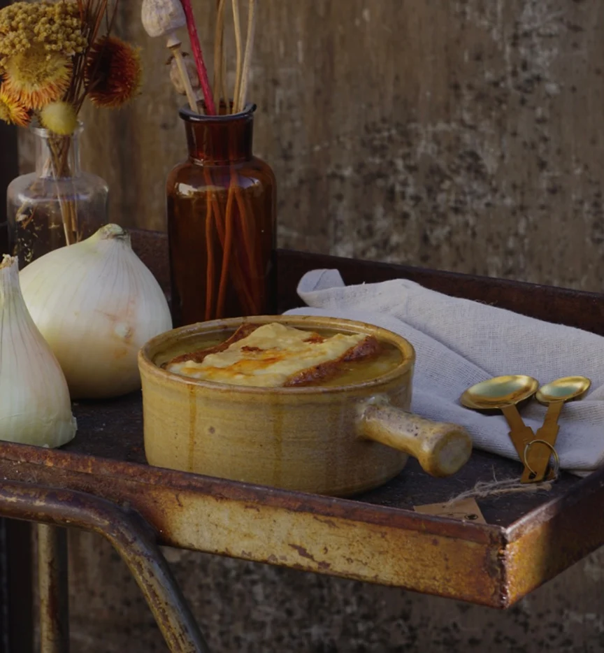 Onion Soup Ceramic Cooking Bowl